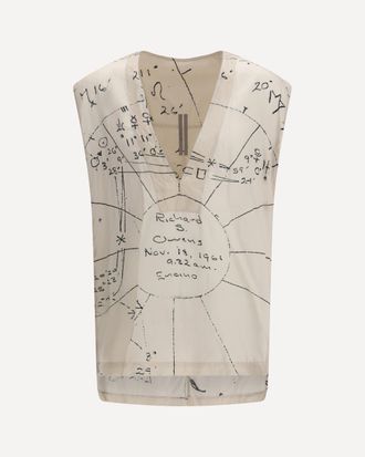 Rick Owens Cropped Flightsuit Top Male 50