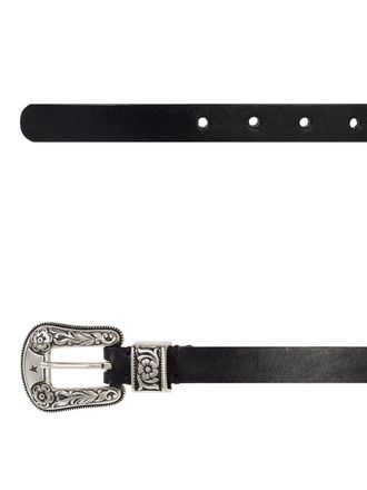 Golden Goose Womens New Hip Lace Belt Black Accessories >