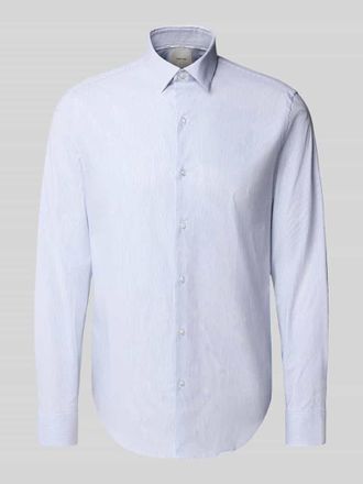 Calvin Klein Slim Fit Business-Hemd mit Knopfleiste in Bleu, Gr&ouml;&szlig;e 39