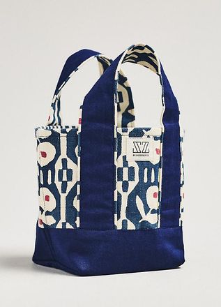 SZ Blockprints Maine Mini Canvas Tote