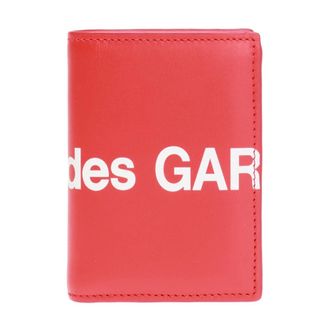 Comme Des Garçons Wallets & Cardholders, unisex, Red, Size: ONE SIZE Logo-Printed Wallet