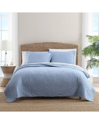 Tommy Bahama Solid Costa Sera Cotton Quilt