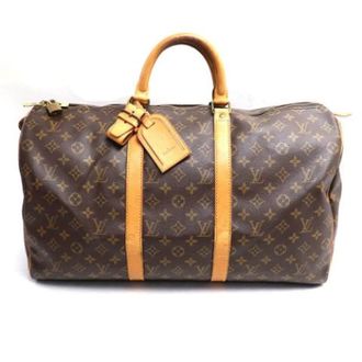 Louis Vuitton Vintage, unisex, Bruin, ONE Size, Pre-owned Vintage Weekendtas