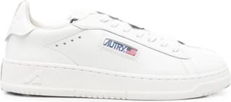 Autry Dallas Low - Heren - Sneakers - Wit - 42 EU - Leer - Schoenen