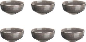 Björn Borg Cuenco Ø14cm - 6 Piezas - Gris hormigón