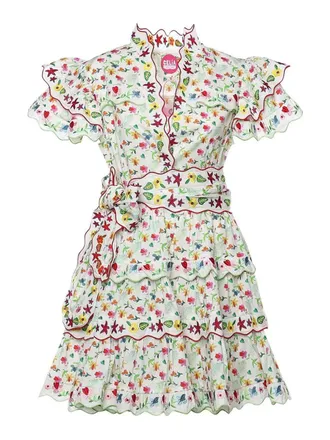 Celia B Haze Floral Print Dress