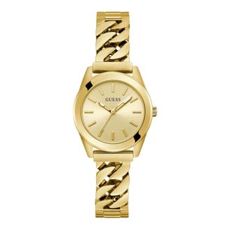 Guess Serena Horloge - Dames - Accessoires - Geel - Maat: ONE Size