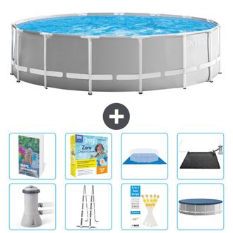 Intex Piscina Prism Frame Redonda - 457x122 Cm - 9-piezas S582