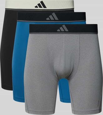 adidas Trunks im 3er-Pack mit elastischem Logo-Bund in Hellgrau, Gr&ouml;&szlig;e XXL