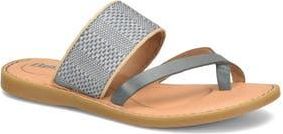 B&oslash;rn Maree Slide Sandal in Navy Combo at Nordstrom Rack, Size 11