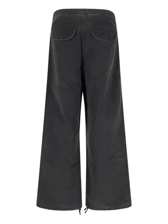 Entire studios Mens Trousers Black Organic Cotton