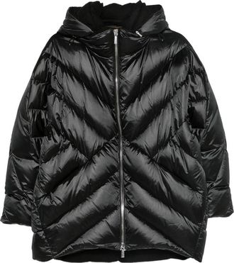 Moorer Outerwears Nero-Donna