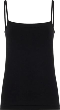 Wolford Top di Lusso Essenziale - - Tops - Donna - Nero - XS