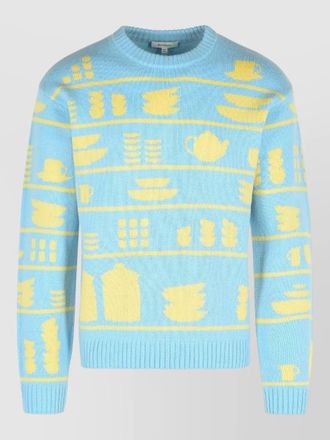 J.W.Anderson wool sweater crew neck graphic pattern