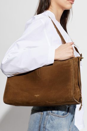 Alaia Shoulder Bag Le Click, Womens, Brown