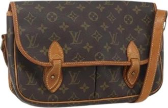 Louis Vuitton Pre-owned Cross Body Bags, female, Brown, Size: ONE SIZE Pre-owned Vintage Cross Body Bag