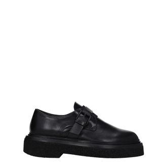 ローファー・オックスフォード Max Mara Derby Women's Leather Black Max Mara Women's Leather Derby Loafer In Black | ModeSens
