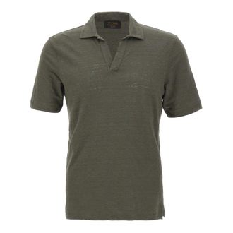 Gran Sasso Polo Shirt - male - Gran Sasso - Polo Shirts - Green - L - Tops