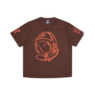 Billionaire Boys Club T-Shirts, male, Brown, Size: XL Astro Big Mesh Football Shirt