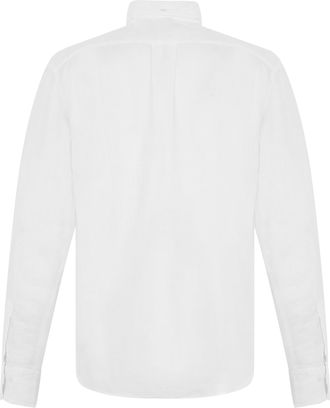 GANT Mens Linen Shirt White