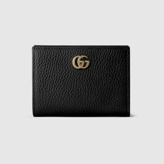 Gucci GG Marmont Small Wallet, Black, Leather