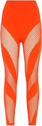 Philipp Plein Seamless Leggings - Dames - Leggings - Oranje - S/M - Broeken