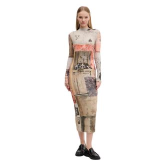 Desigual Donna, Abiti, Multicolore, S, new