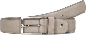 Stefano Lauran Herenriemen in zandkleur - Heren - Riemen - Beige - 115 CM - Accessoires