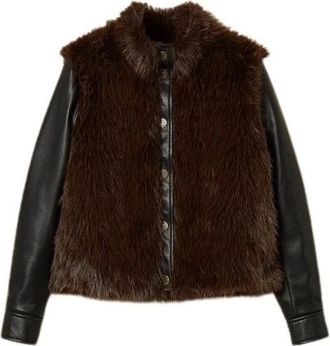 Twinset Vesten - Dames - Jassen - Bruin - M - Jassen