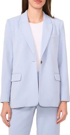 Halogen Single Button Relaxed Blazer in Blue Fog at Nordstrom Rack, Size 16