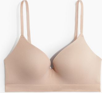 H&M Seamless Push-up-BH - Beige