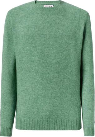 MC2 Saint Barth Regent Crewneck Sweater - Heren - Ronde hals truien - Groen - L - Truien & Vesten