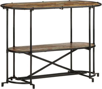 vidaXL Console Table 110x42x76 cm Solid Wood Reclaimed Vidaxl
