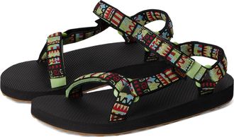 Teva Womens Original Universal Sandal, Geo Mashup Scarlet, 9 UK