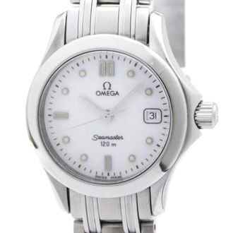 Omega Pre-owned Watches, female, White, Size: ONE SIZE Pre-owned Seamaster 2571.20 Wristwatch