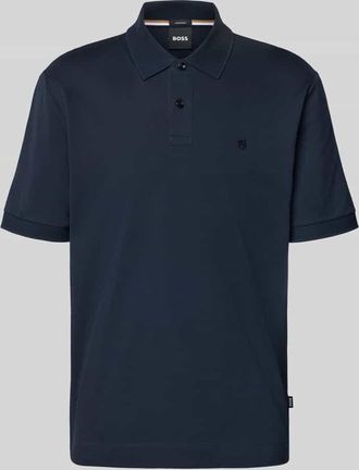 HUGO BOSS Regular Fit Poloshirt aus reiner Baumwolle Modell C-PARRIS in Marine, Gr&ouml;&szlig;e XXXL