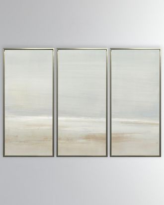 Benson-Cobb Fading Sands Giclee Triptych, 21.5 x 46.5