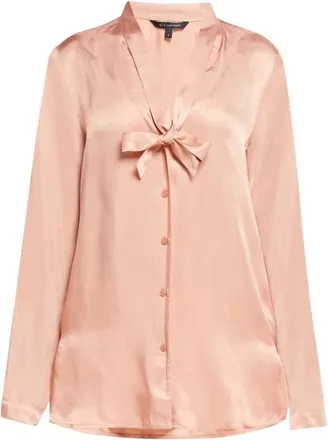 A|X Armani Exchange Overhemden, Dames, Roze, S, Camicia