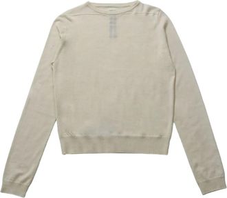 Rick Owens Biker Level sweater - White