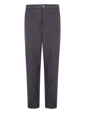 Emporio Armani Pantaloni dritti in lana - Grigio