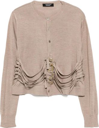 Undercover Cardigan con bottoni - Toni neutri