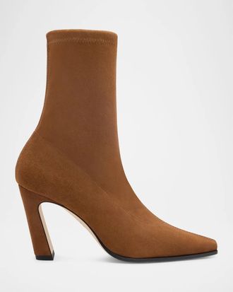 Stuart Weitzman Stassi 85MM Stretch Booties