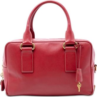 Prada Pre-owned Prada Saffiano Lux Handbag Ladies D5GYFNP1H44G9XY3