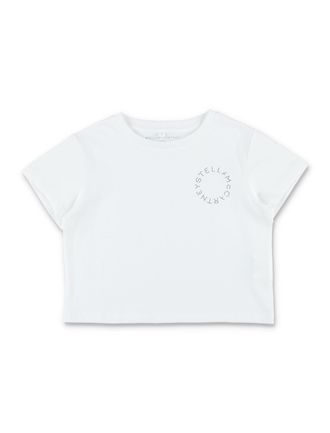 Stella McCartney Stella McCartney Kinder T-Shirts und Polos Wei&szlig;