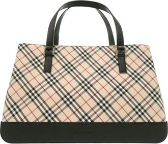 Burberry Pre-owned Burberry Nova Check Canvas Tote Ladies QZXVPJ2D9WCJUWLH