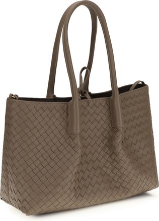 Bottega Veneta Womens Tote Bag Pinacoteca Calfskin Pinecone-Fondant Pinecone-Fondant-Mb Calf Leather Shoulder Pinecone/fondant-mb