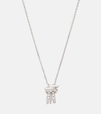 Ferragamo Collar Gancini con cristales
