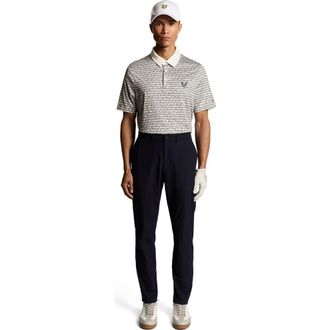 Lyle & Scott Golf Divot Polo Shirt in White at Nordstrom, Size Xx-Large