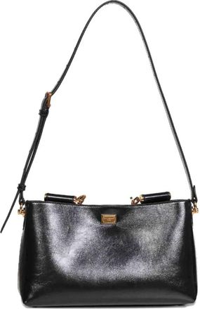 Dolce & Gabbana Black Vittoria Satchel