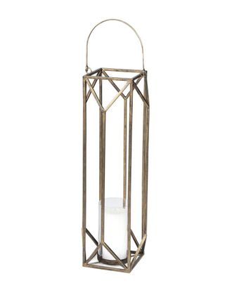 Mercana Ivy Small Geometric Cage Candle Holder Lantern